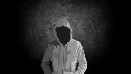 Mysterious Shadowed Figure wallpaper