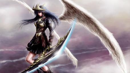 Angel warriror wallpaper
