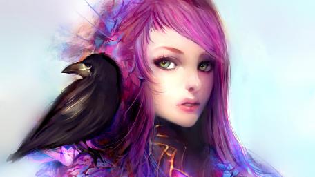 Enchanted Visions of Fantasy Realm 4K Art wallpaper