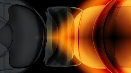 Yellow lights bubbles wallpaper