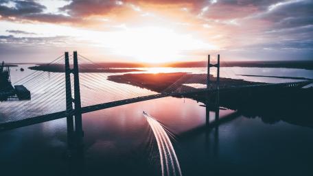 Dames Point Bridge, Jacksonville wallpaper
