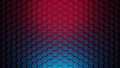 Honeycomb Gradient Symmetry wallpaper