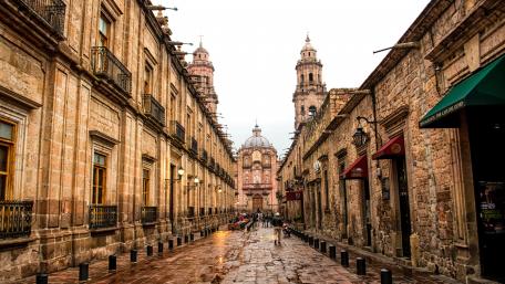 Cathedral of Morelia wallpaper