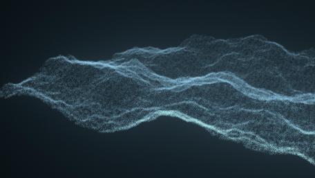 Waveform wallpaper