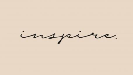 Simple Inspiration In Script wallpaper