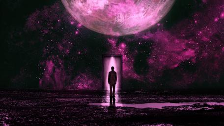 Portal to the Cosmic Unknown wallpaper