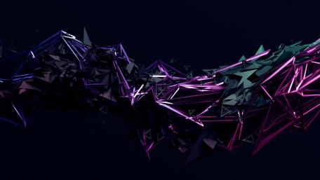 Geometric Triumph in Polygonal Perfection wallpaper