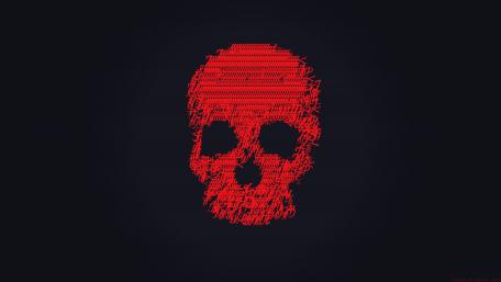 Red skull wallpaper