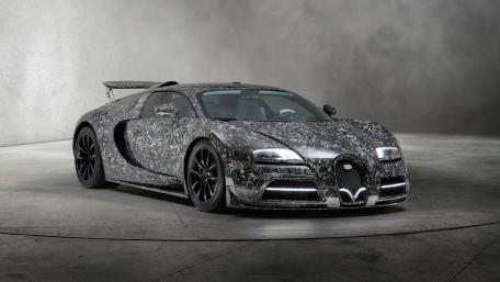 Luxury Camouflage Bugatti Veyron Wallpaper wallpaper
