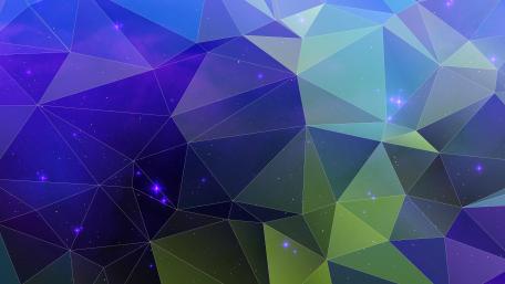 Abstract sky and triangles wallpaper