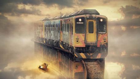 The train of life wallpaper