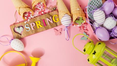 Easter spring wallpaper
