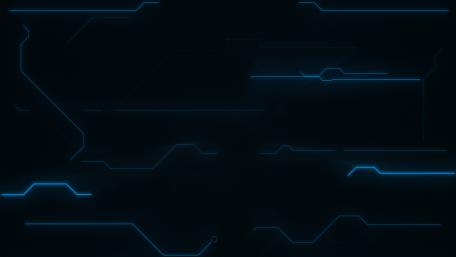 Dark Futurism in Electric Blue and Black wallpaper