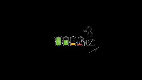 Battery life wallpaper