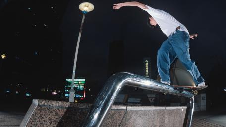 Urban Skateboarding Stunt wallpaper