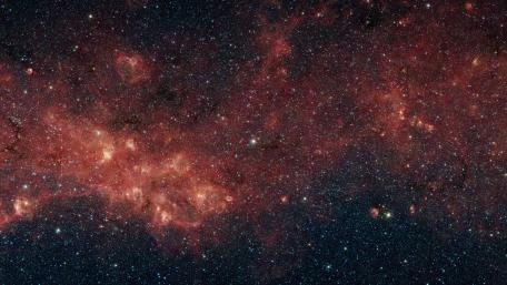 Starry Expanse of the Milky Way Galaxy wallpaper