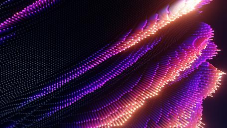Neon Dreamscape Symmetry wallpaper