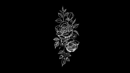 Minimalistic Rose wallpaper