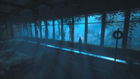 Blue night wallpaper