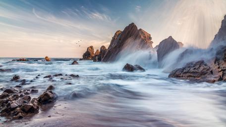 Corona del Mar State Beach wallpaper