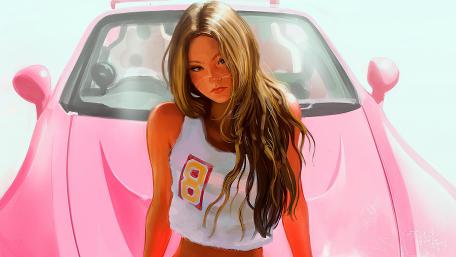 Maiden of the Pink Highway wallpaper