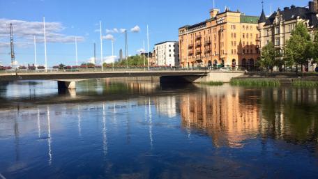 Strömmen Norrköping wallpaper