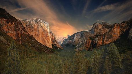 El Capitan Tunnel view wallpaper