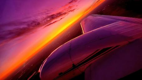 Sunset in the heights wallpaper