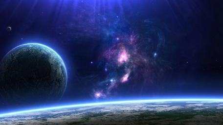 Celestial Wonders in Vibrant Colors wallpaper