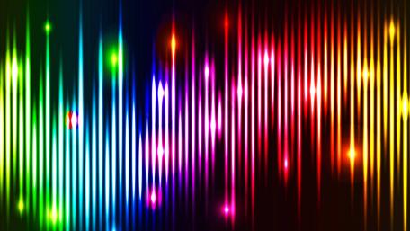 Neon lines wallpaper