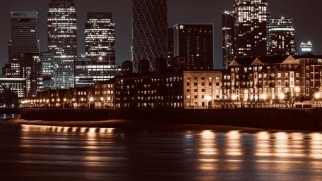 Beautiful nightly view wallpaper