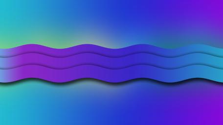 Dynamic Waves in Blue and Purple wallpaper