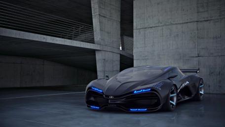 Lada Raven concept car wallpaper
