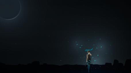 Ethereal Midnight Elegance wallpaper