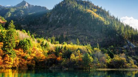 Jiuzhaigou valley wallpaper