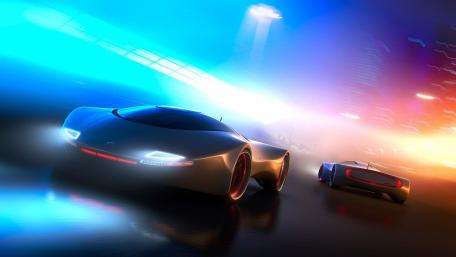 Futuristic Speed Dream wallpaper