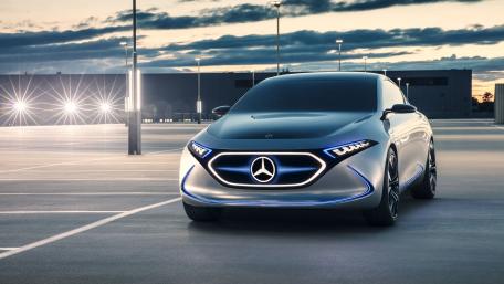 Futuristic Mercedes Concept Car Wallpaper wallpaper