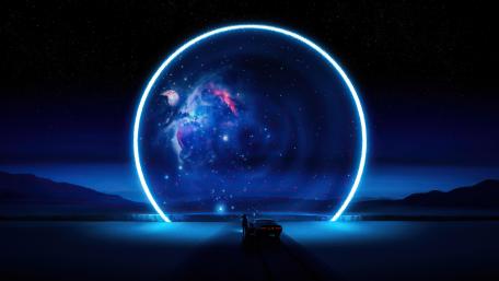 Ring of the universe wallpaper