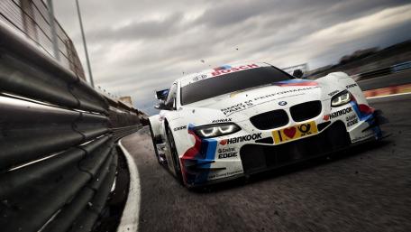 Dynamic BMW Race Car Wallpaper Showcase wallpaper