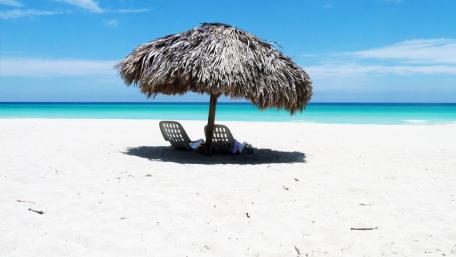 Varadero Beach Palapa wallpaper