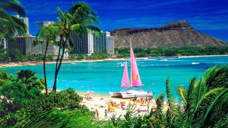 Diamond Head, Hawaii wallpaper