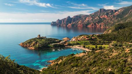 Scandola Nature Reserve, Corsica wallpaper