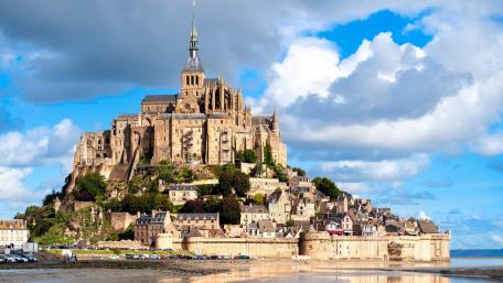 Mont Saint Michel Abbey wallpaper