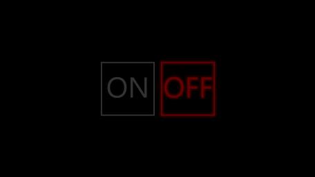 Minimalist On and Off Button Design wallpaper
