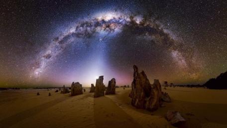 Milky Way over Western Australia wallpaper