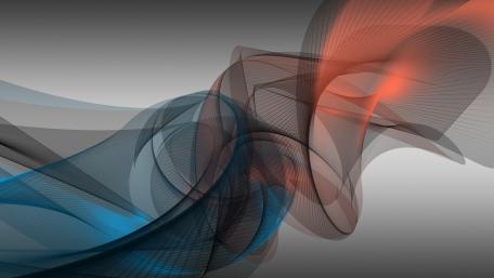 Geometric Convergence Harmony wallpaper