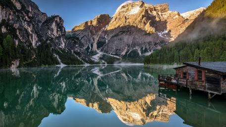 Pragser Wildsee wallpaper
