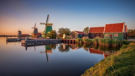 Zaanse Schans wallpaper
