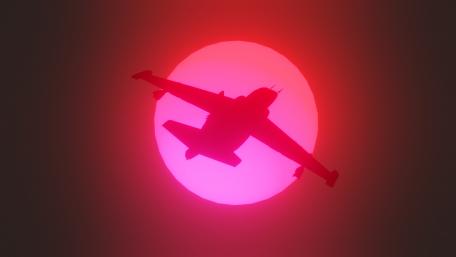 su-25 Sythwave wallpaper