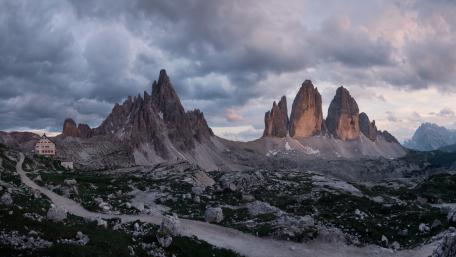 Tre Cime di Lavaredo (Drei Zinnen) wallpaper